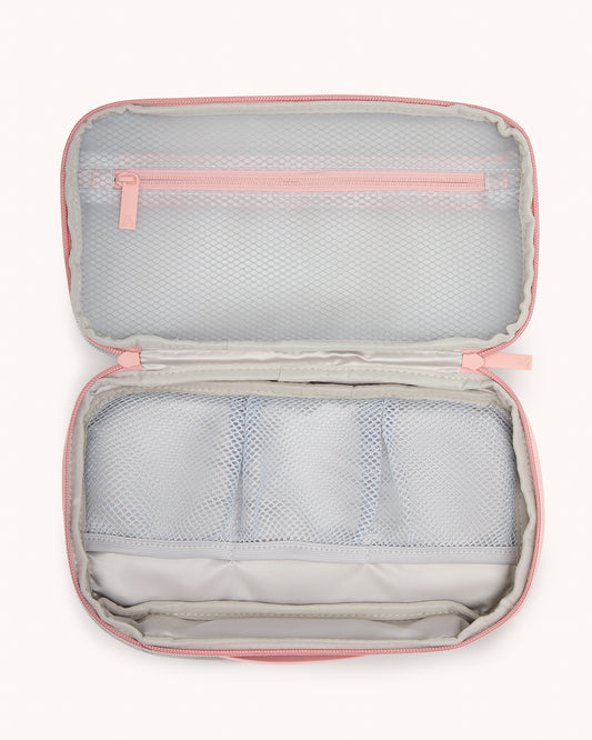 Toiletry Bag - Coral Pink