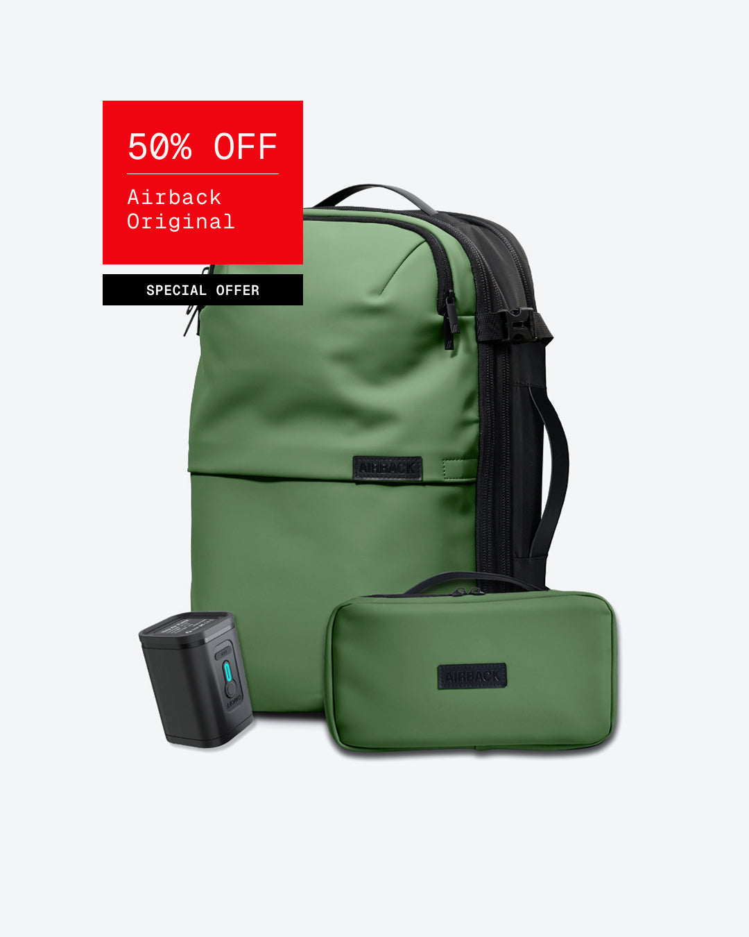 Pack - Airback Original Vert Olive