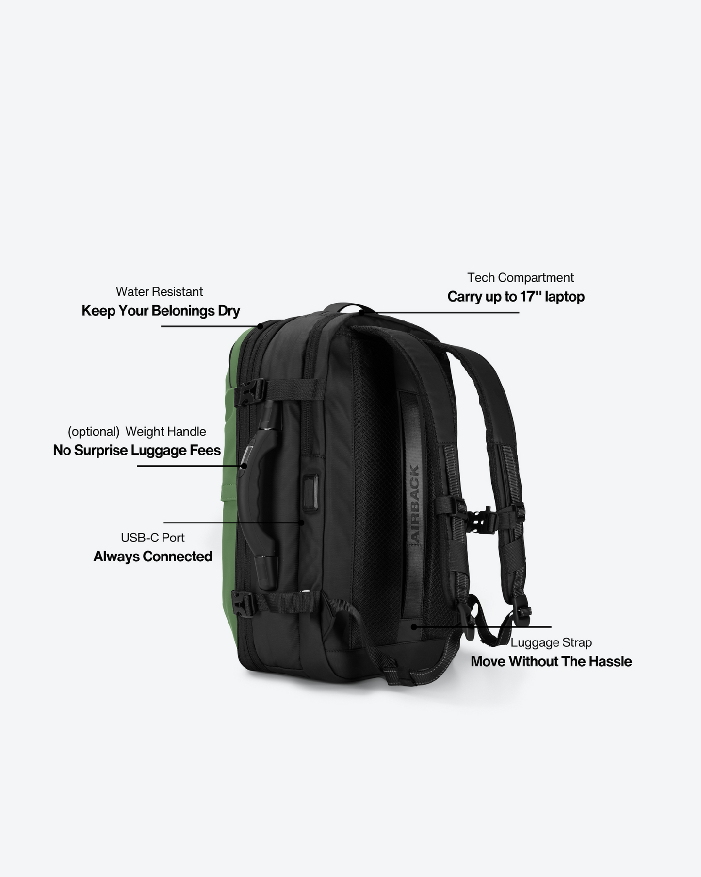 Airback Original Olive Green