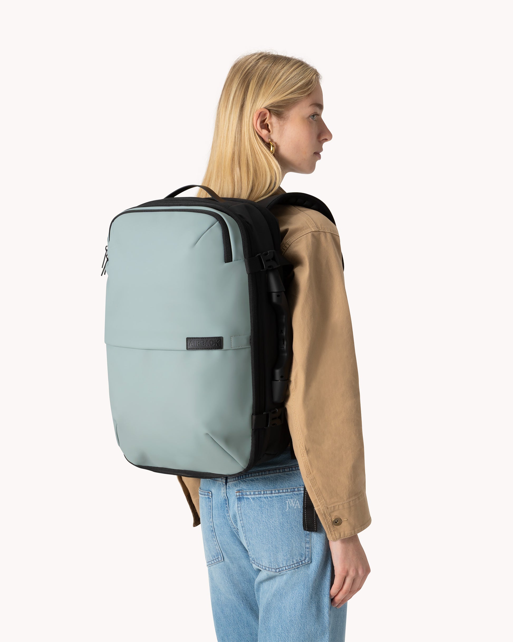 amber and ash laptop backpack Vacuum Backpack Carry-On Bundle – Ash Grey | Airback