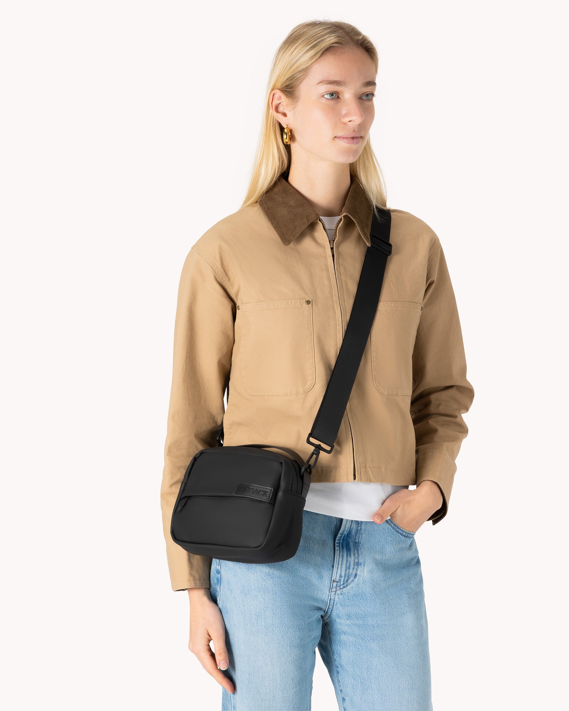 crossbody bag for air travel Minimalist Crossbody Bag (Compact & Lightweight) | Airback