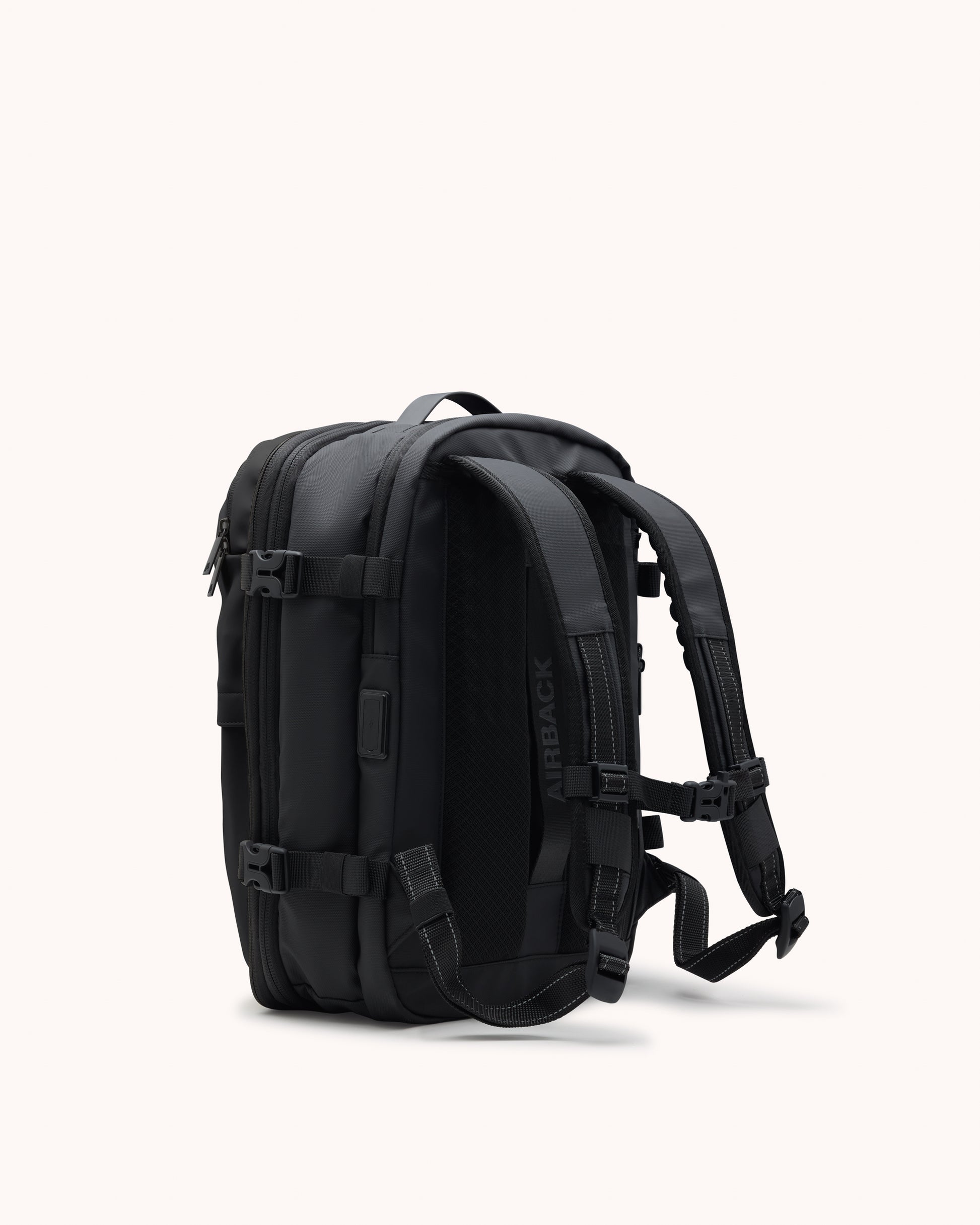 Vacuum Backpack for Travel (Under-Seat) – Matt Black | Airback Vacuum Backpack for Travel (Under-Seat) – Matt Black | Airback