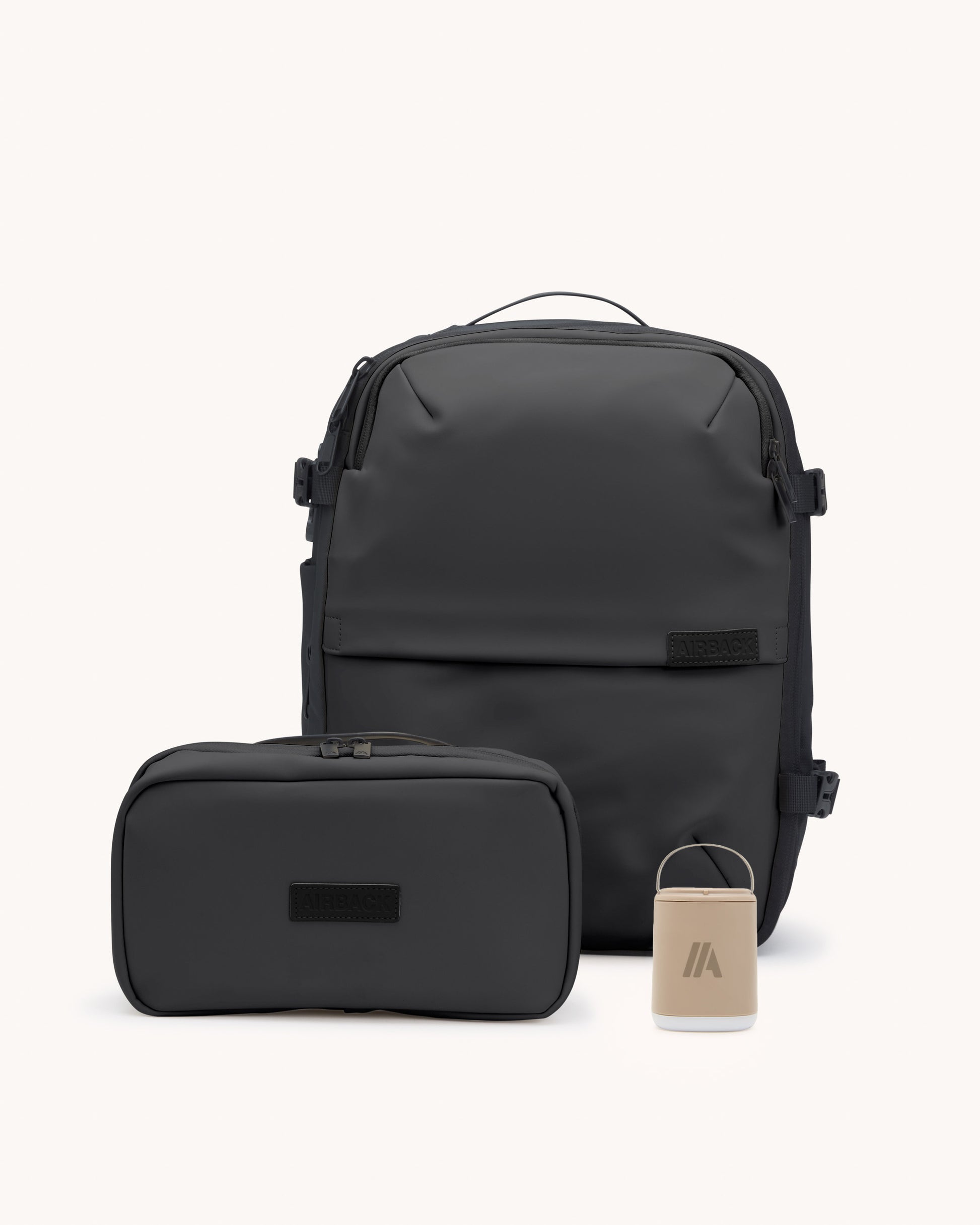Vacuum Backpack Bundle (Under-Seat) – Matt Black | Airback