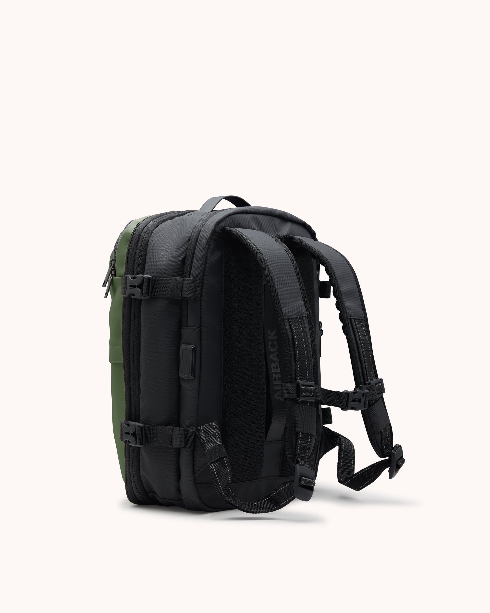 Airback GO: accessory size backpack - Olive Green - Airback