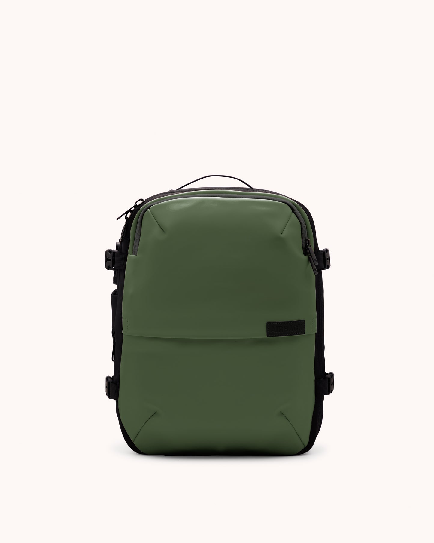Vacuum Backpack for Travel (Under-Seat) – Olive Green | Airback