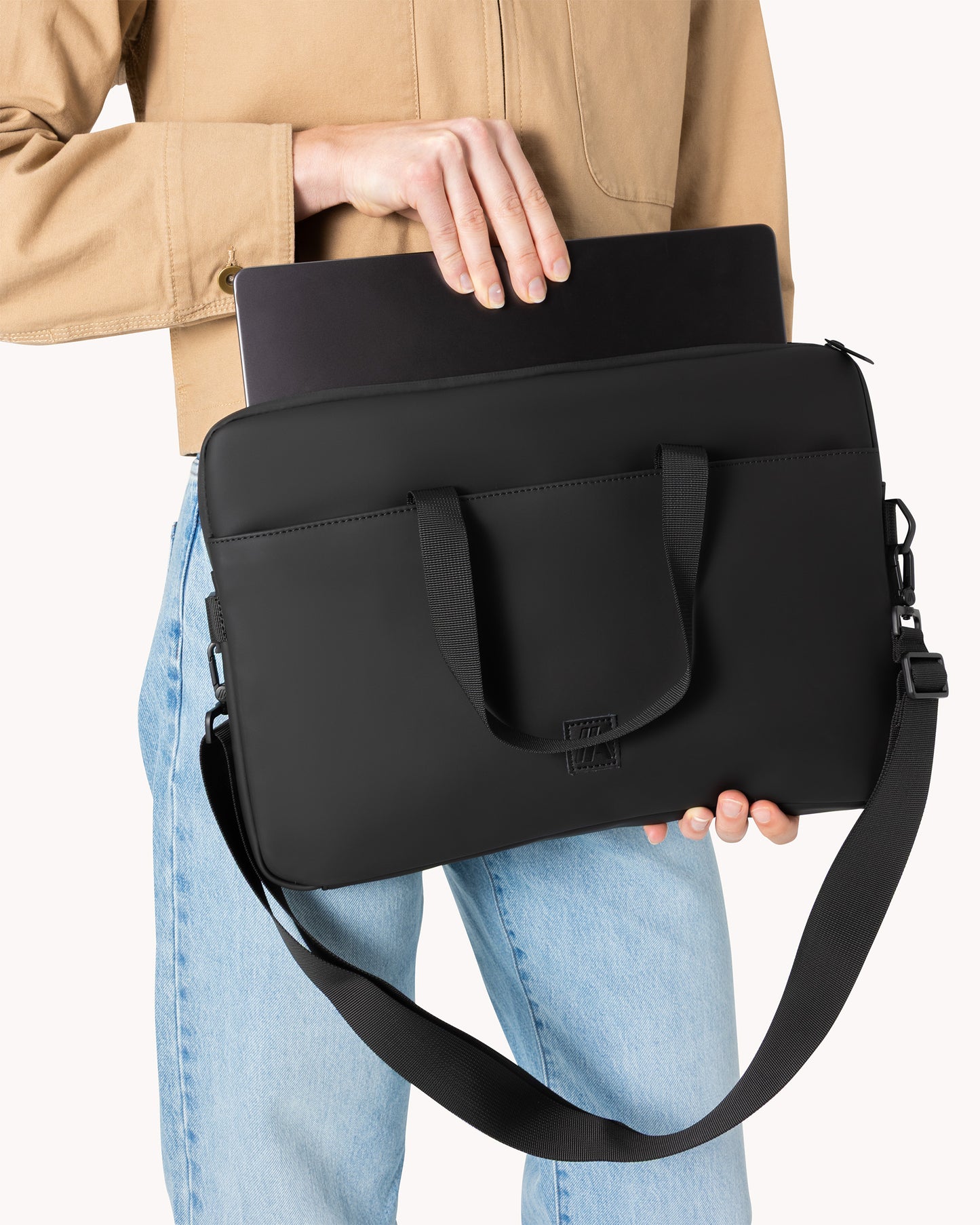 Sacoche pour ordinateur portable Airback 13 pouces - Noir mat