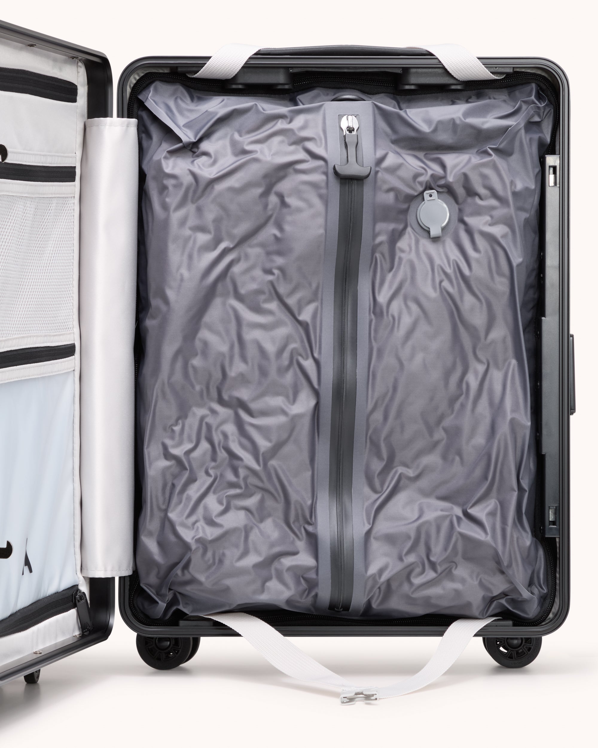 Zipperless Aluminum Carry-On Suitcase – Olive Green | Airback