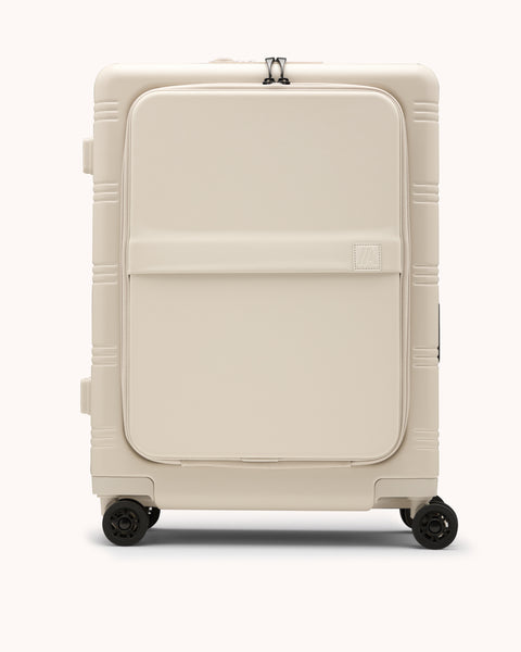Zipperless Aluminum Carry-On Suitcase – Light Sand | Airback - Airback