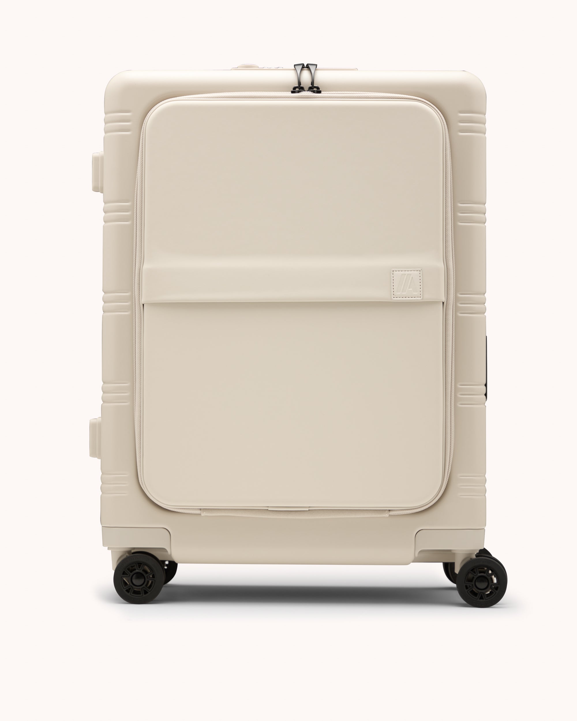 Zipperless Aluminum Carry-On Suitcase – Light Sand | Airback - Airback