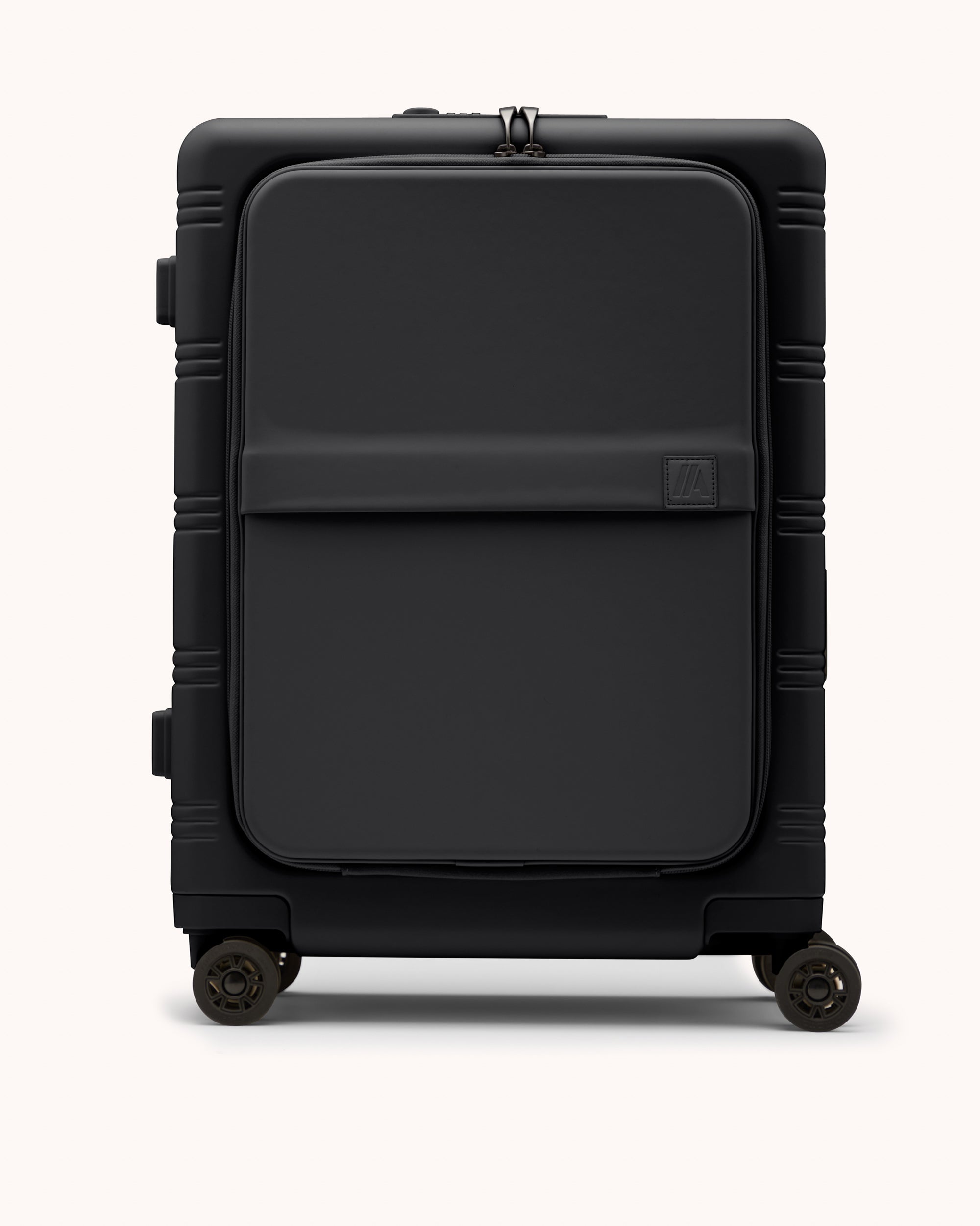 Zipperless Aluminum Carry-On Suitcase – Matt Black | Airback - Airback