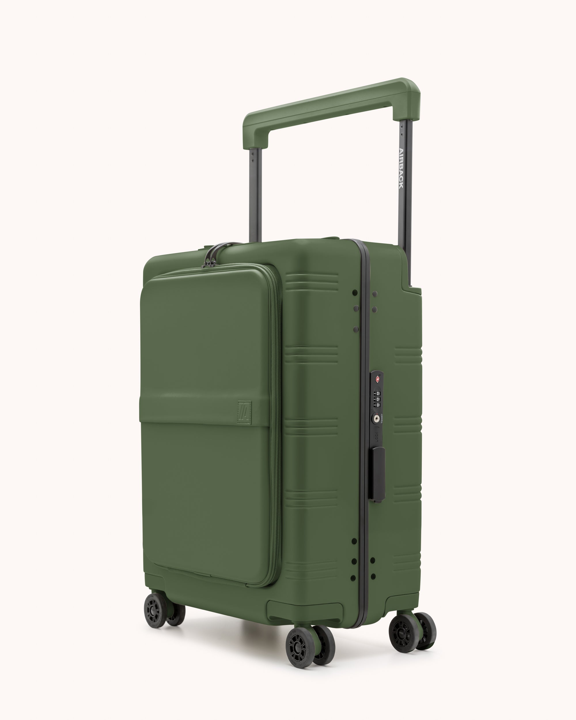 Carry-On Luggage Bundle (Premium Suitcase) – Olive Green | Airback