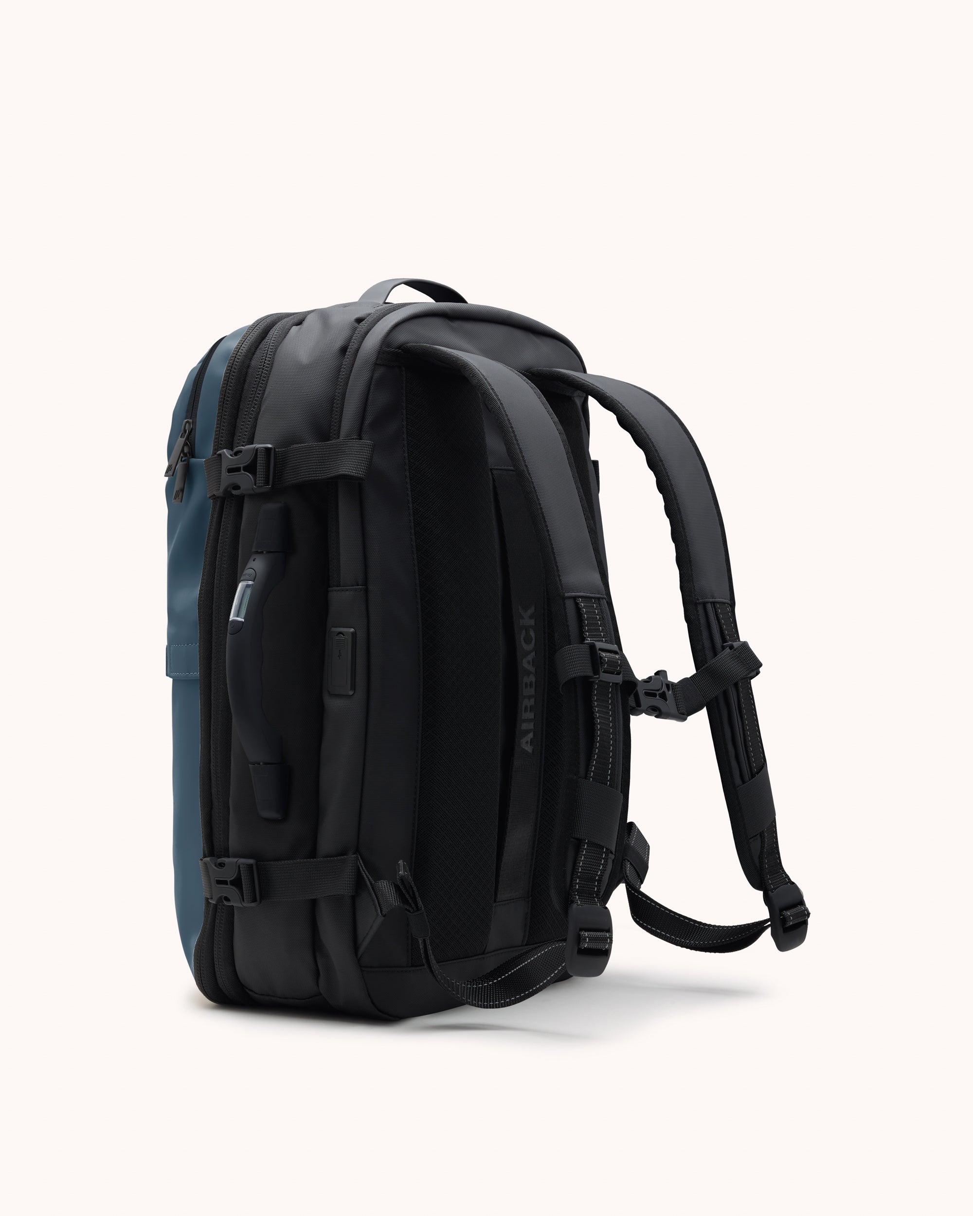 Airback Backpack: Hand luggage size - Navy Blue - Airback