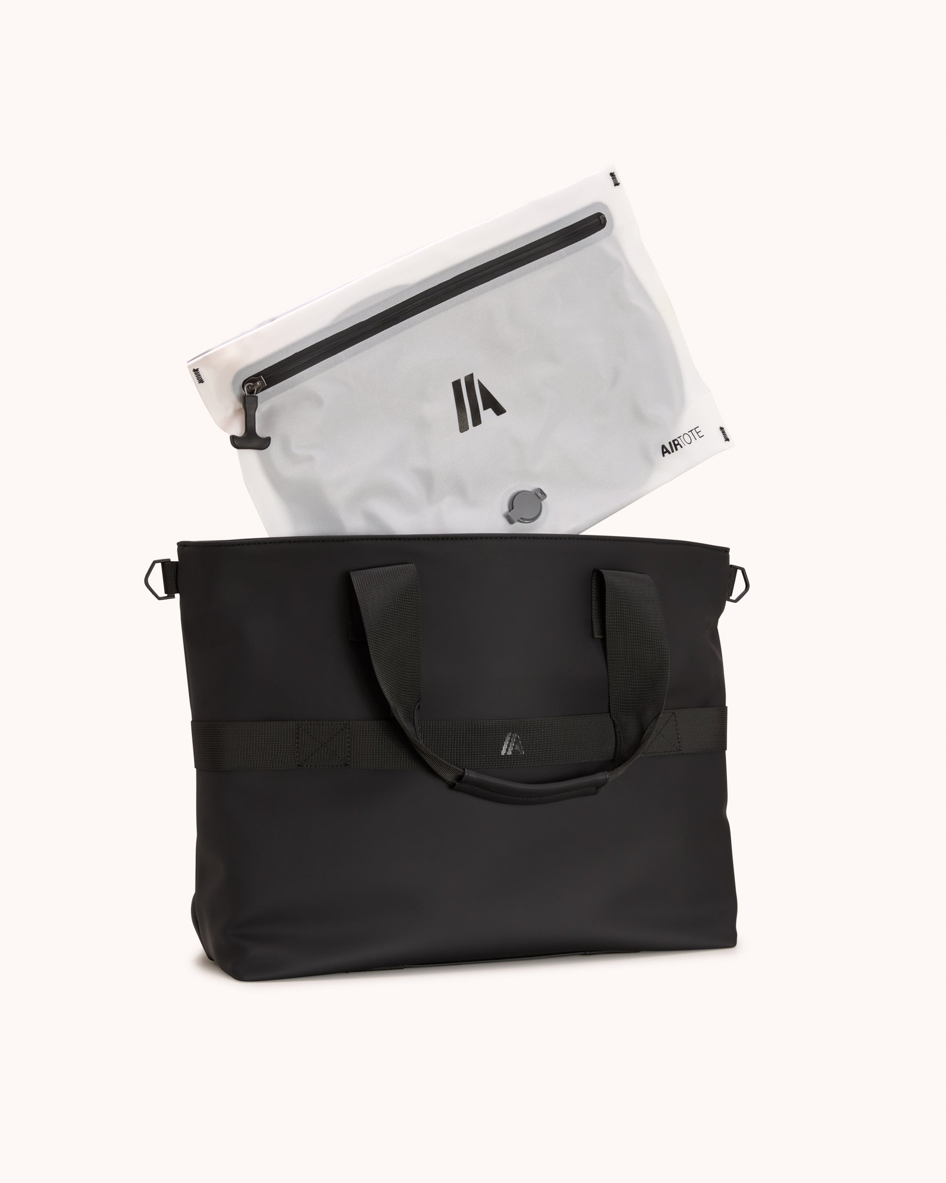 Travel Tote Bag (Under-Seat) – Matt Black | Airback Travel Tote Bag (Under-Seat) – Matt Black | Airback