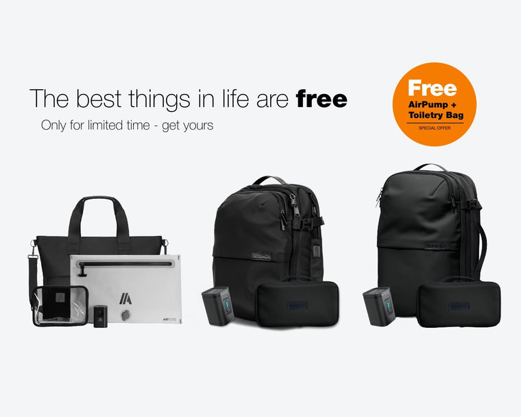 Free Travel Set with The Black Collection