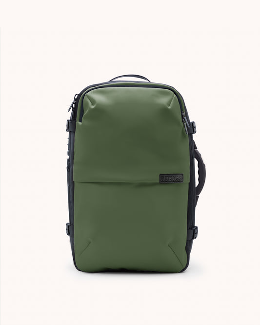 backpack for air travel Aero 60L Vacuum-Seal Compression Aero Pro / CloudWeave / Gray Shoulder straps and back mesh design Travel Backpack - Optimal
